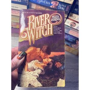 River Witch by Felicia Andrews Historical Romance Novel 1979 Paperback Clinch